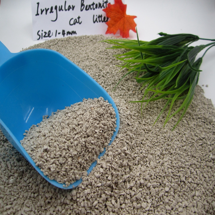 China Supplier Competitive Price Irregula Granule Cat Litter 1-4 mm